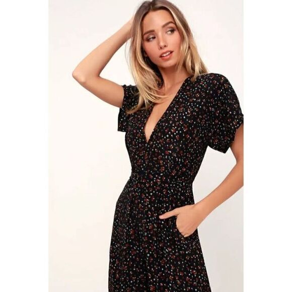 Faithfull The Brand Alena Floral Jumpsuit La Contrie Print - Picture 5 of 15